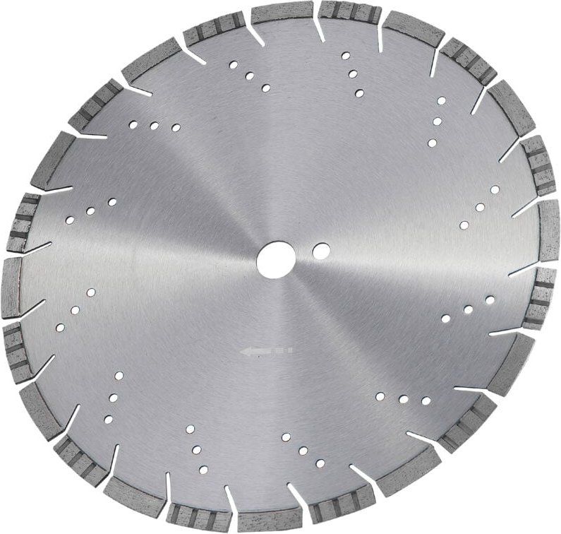 Mophorn - 14 Zoll/350 mm Diamantsägeblatt, Betonsägeblatt Nass/Trocken, 0,47 Zoll/12 mm schräge Zähne, universelles 1 Zo...