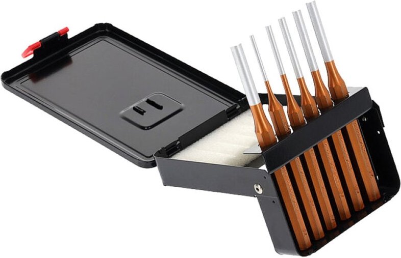 R90200006 Splinttreibersatz 3-8mm + Kassette 6-teilig