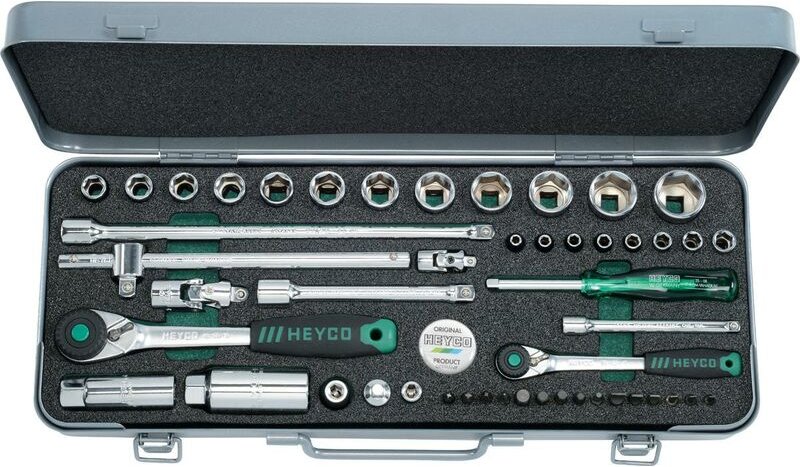 30-3010-M Kombinierte Steckschlüssel-Garnitur, 1/4"-3/8", 49-tlg.