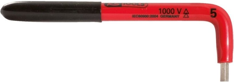 Thumbnail - Innensechskant-Winkelstiftschlüssel mit Schutzisolierung, 4mm