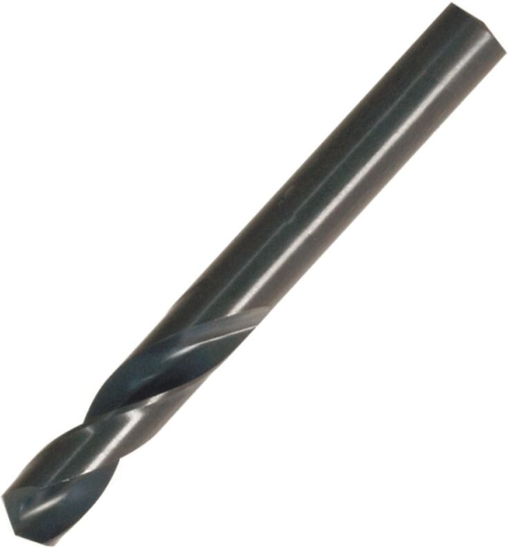 Kurzbohrer mit zylindrischem Schaft HSS-Co5 DIN 1897 VA 130° dampfbehandelt FORUM 6,4 mm