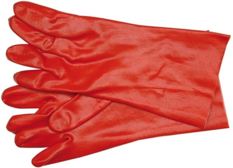 Gummihandschuhe /rot/ / 74151 / VOREL