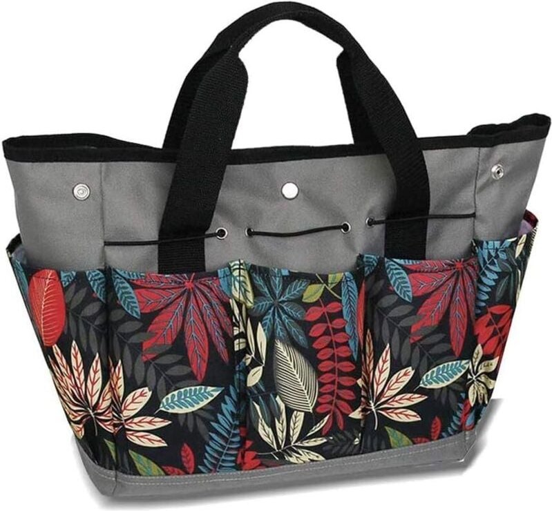 Thumbnail - Aufbewahrungstasche für Gartengeräte mit 9 Taschen – Gartengeschenke für Frauen, robuste Tragetasche für Werkzeugset, In...