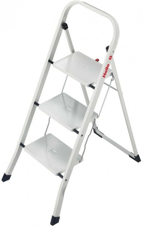 Hailo - 3-stufige Trittleiter, Arbeitshöhe 2,69 m - profistep