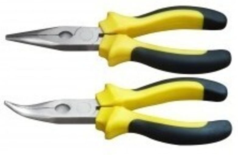 Zange Bi-Mat Telefonbogen 200mm gebogene Nasenzange 200