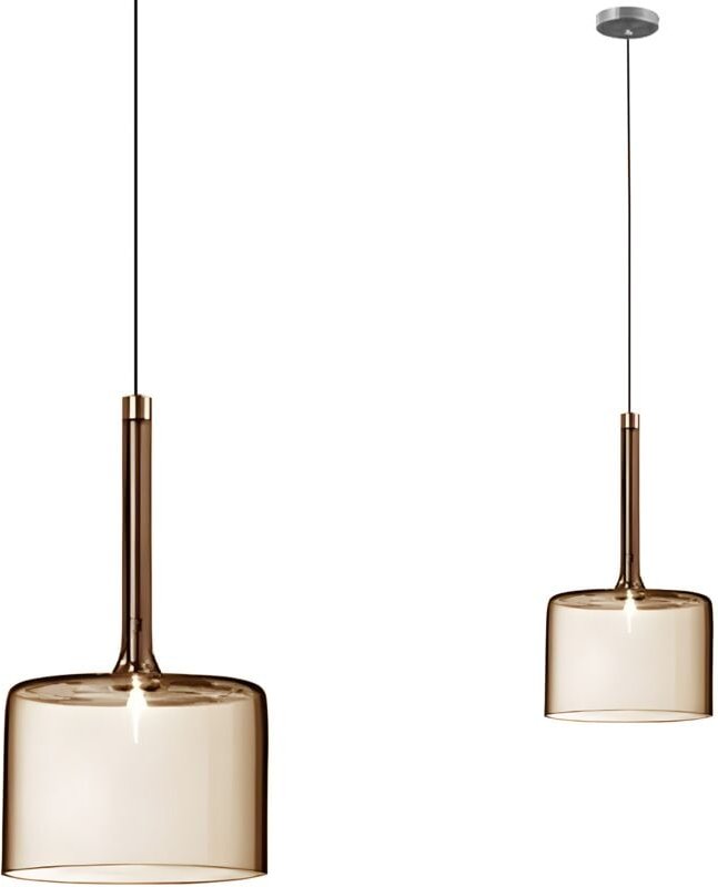 Toolight - hängelampe APP1698-1CP a brown