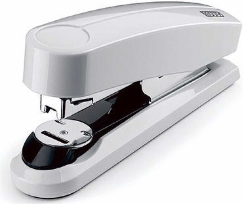 Novus - Flachheftgerät b 4FC 50 Bl. (80 g/m²) 24/6 24/8 26/6 26/8 Metall/Kunststoff grau