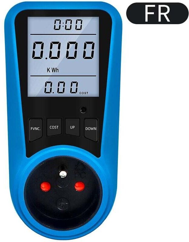 Digital Current Meter EU Stecker AC Voltmeter Energie Tester Regulatory Socket US UK AU FR BR IT