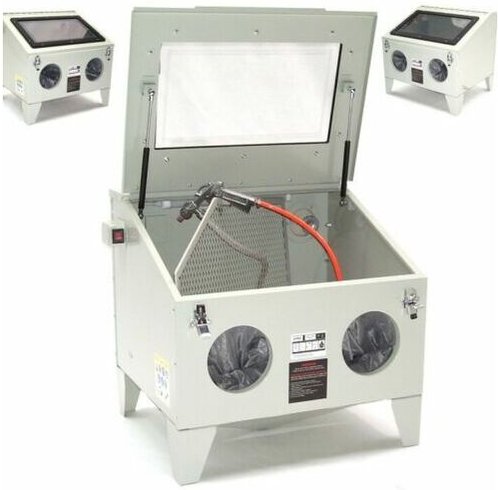 Apex - xxl Sandstrahlkabine Sandstrahlgerät profi 195 Sandstrahlen 07049 Sandstrahler