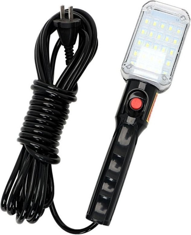 Trade Shop Traesio - Trade Shop - arbeitstaschenlampe 859 tragbar 34 smd led magnet wiederaufladbar notfall -