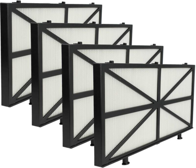 4x Filterpad kompatibel mit Dolphin DX6, DX5S, DLX5, DLX4 Poolsauger, Poolroboter - Feinfilter, 27,7 x 13,3 x 1,3 cm - V...