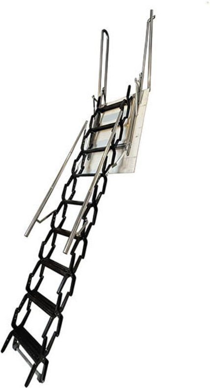 Thumbnail - Matisère - Scherenleiter schwarz - Handlauf beidseitig - PALCO/A/N/2M