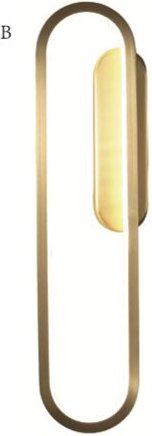 Elyptica W - Wandleuchte, moderne LED-Wandleuchte