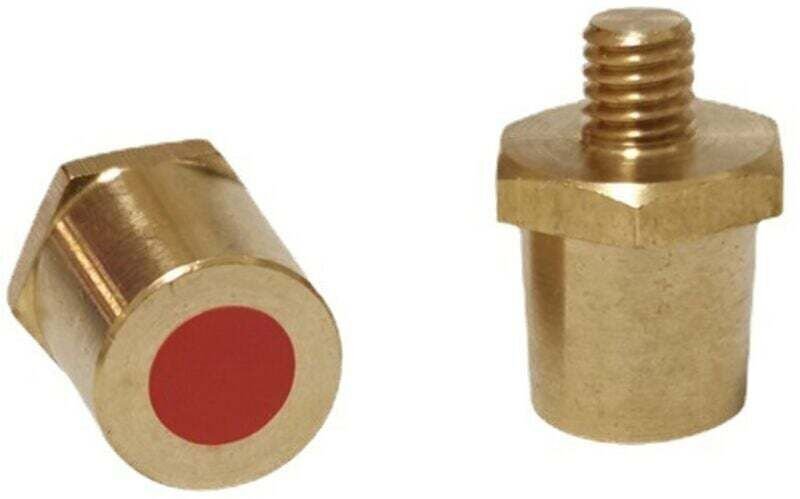 Paar M8-Batterieadapter aus Messing, Batterieklemmen für Lithium-Autobatterien, Batteriepolklemmen