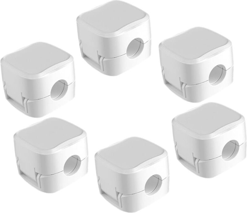 Tonchean - Datenkabel-Management-Clips-Paket, selbstklebende Kabelclips, Kabelhalter, magnetischer Kabel-Organizer, Lade...