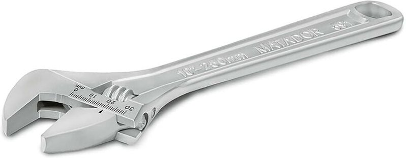 Verstellbarer Einmaulschlüssel, 1-43 mm/375 mm (15