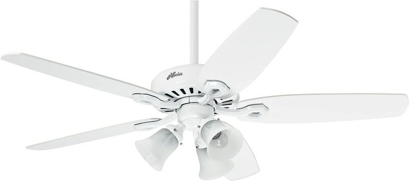 Deckenventilator Builder Plus Weiß mit Licht