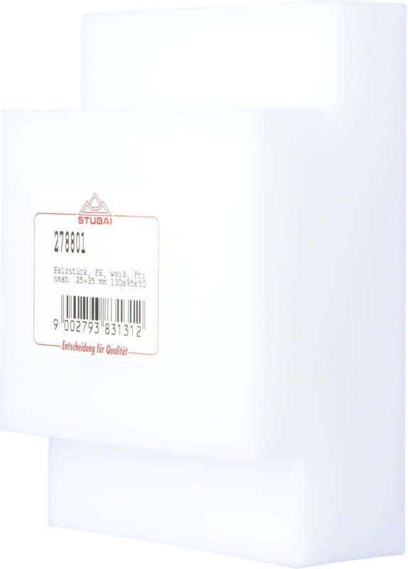 Falzstück 130x95x50mm - Falzbeschlag aus Kunststoff - Stubai