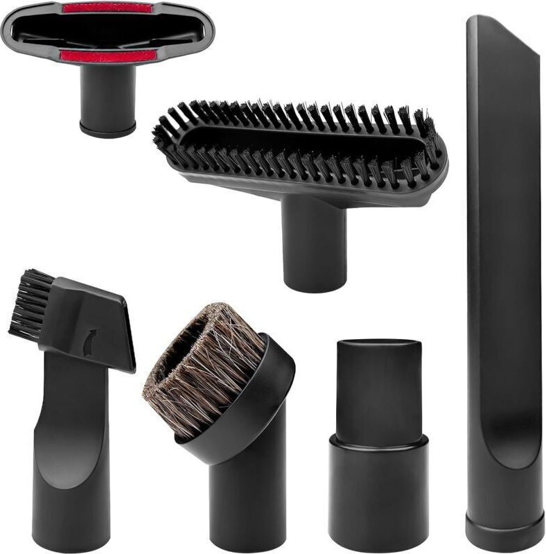Set mit 6 Staubsaugerbürsten, Staubsaugerdüsen, Staubsaugerzubehör, Staubsaugerbürstenaufsätzen, Staubsaugerdüsen-Set, F...