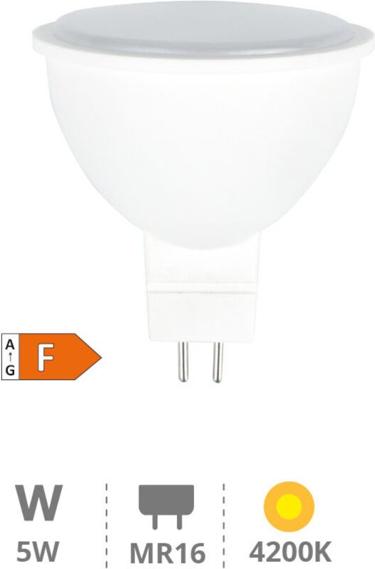 GSC - Dichroitische LED-Lampe 5W MR16 4200K 12V