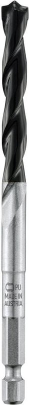 Alpen - 0018900600100 Beton-Spiralbohrer 6 mm Gesamtlänge 100 mm Sechskantschaft 1 St.