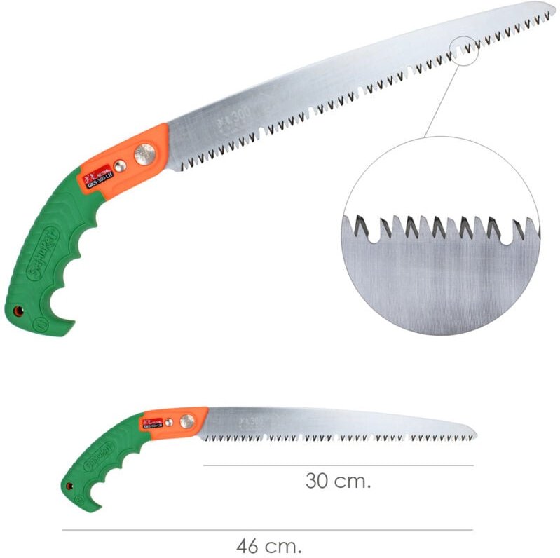 Selbstreinigende Handsäge Samurai gks 300 lh.