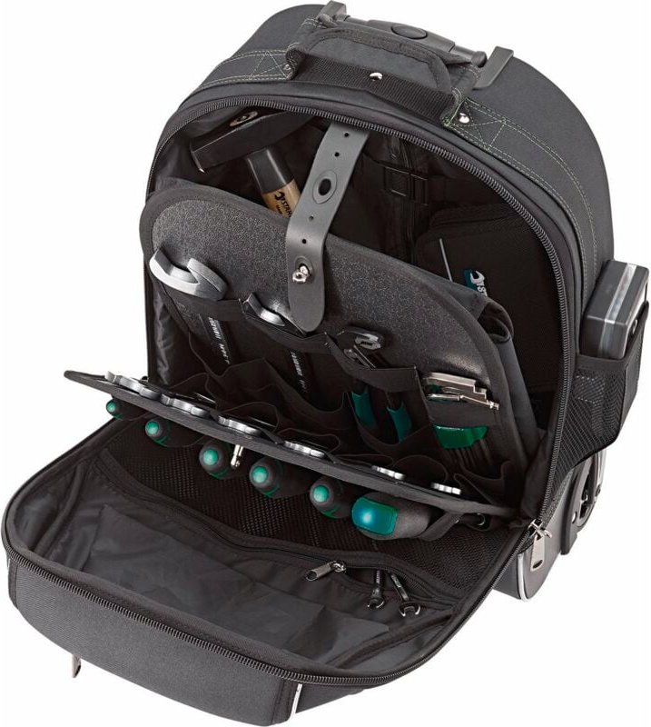 Stahlwille 13215/105 MultiUse Werkzeug Satz 105tlg Werkzeugsortiment im Rucksack-Trolley