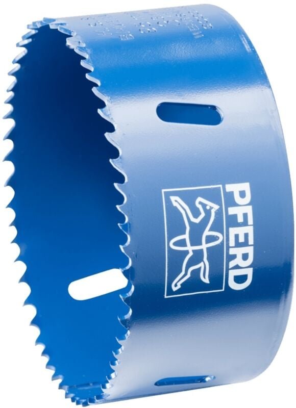 Bi-Metall Lochsäge Co8/M42 ø 95 mm Schnitttiefe 31 mm für Stahl, Edelstahl, Blech, Holz - Pferd