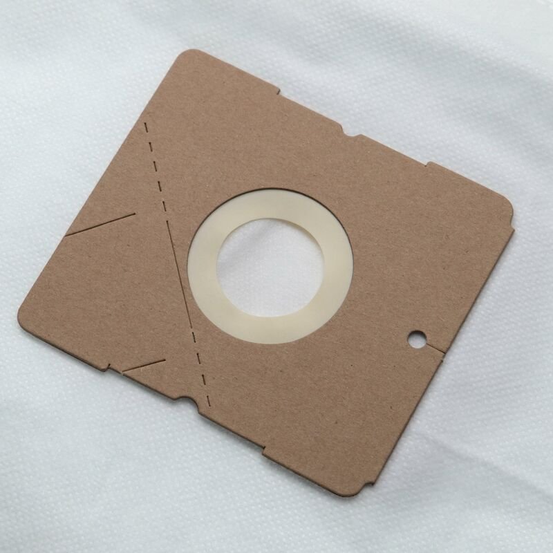 10x Staubsaugerbeutel kompatibel mit Severin bc 7044, 7045, 7046, 7048 Staubsauger - Mikrovlies, 31,2cm x 24,7cm, Weiß -...