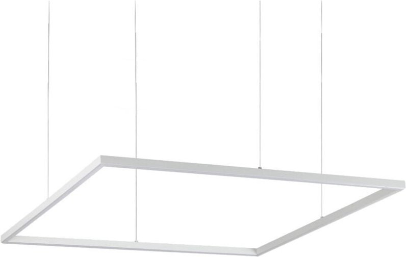 Dekorative quadratische integrierte Pendelleuchte Weiß, 3000K, 51W