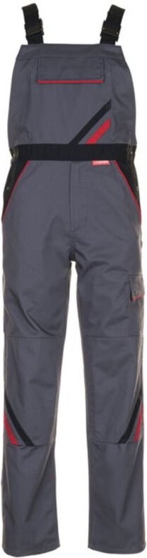 Latzhose Highline Gr.54 schiefer/schwarz/rot Planam