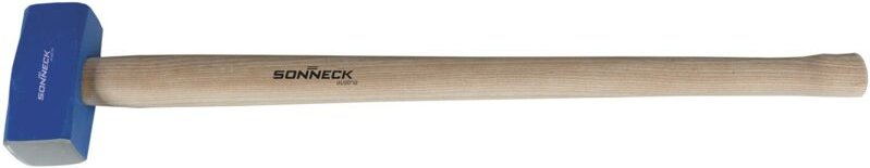 Sonneck - Steinschlegel 4kg - Steinschlägel für den Dauereinsatz mit 800mm Eschenstiel, Stahl geschmiedet
