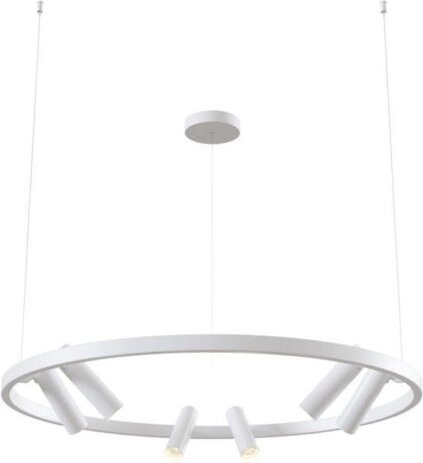 Maytoni - Hängelampe Pendellampe Esstischleuchte weiß led Wohnzimmerlampe Spots beweglich