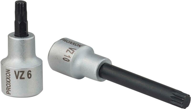 Proxxon - 1/2'- Vielzahn-Einsatz vz 6, 55 mm lang - 23319