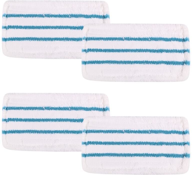 4-teiliges Dampfreiniger-Ersatzteil, sauber, waschbar, Mikrofaser-Mopp-Tuchbezug für Black & Decker FSM1610/1630