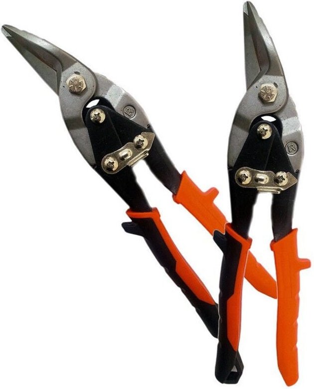 Trade Shop Traesio - Trade Shop - forbice forfici stagno cesia für lamiera taglio sinistrorso 50 mm 25 cm 250 mm 10' -