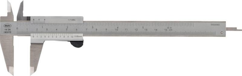 Mahr - Helios Preisser Taschenmessschieber 4100600 150mm 0,05mm