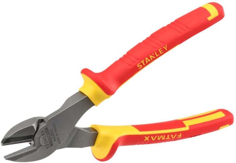 Stanley - Werkzeug - Seitenschneider isoliert, Länge 18 cm 0-84-003