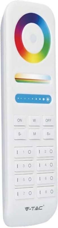 LED-Streifenleuchte Zubehör 8-Zonen-Fernbedienung Weiß