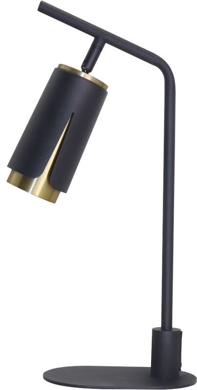 BLUME SCHWARZ GOLD STUDIENLAMPE 1xGU10