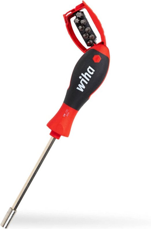 Thumbnail - Schraubendreher mit Bit Magazin magnetisch torx® mit 8 Bits, 1/4' (32902) - Wiha