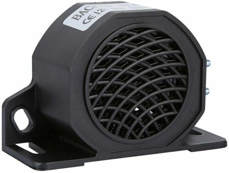 ZVD - D'alerte de recul universel pour voiture, camion, 110 dB - Avertisseur sonore - Alarme de recul - Avec support de ...