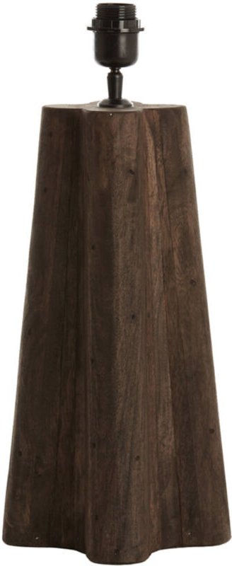 Tischlampe - Navelli - grau - holz - einzelne - Light&living