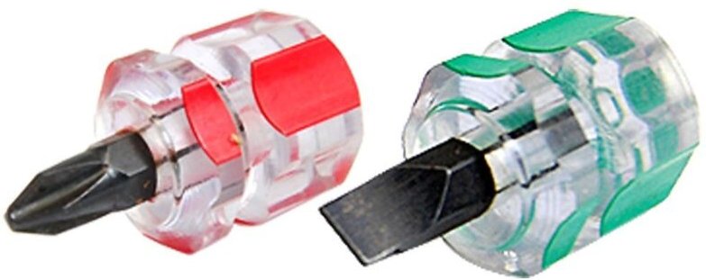 Mini Kurz Vergaserschraubendreher Schlitz-Schraubendreher Set