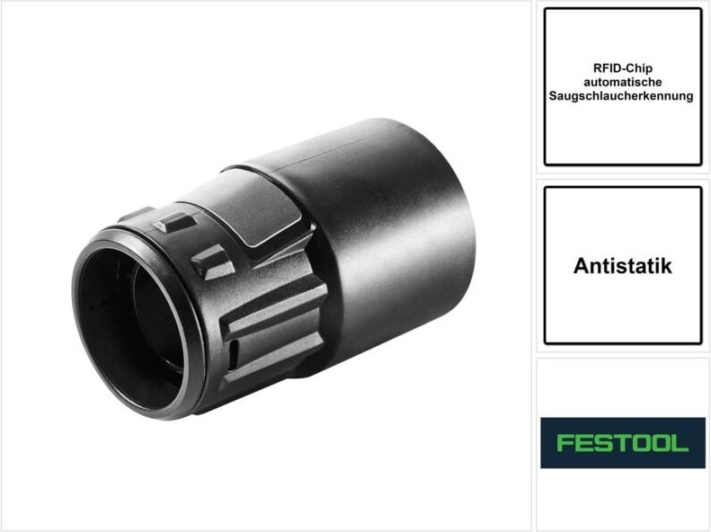 D32/27 dag-as/ctr Drehausgleich ( 204919 ) für antistatischen Schlauch d 27/32 - Festool