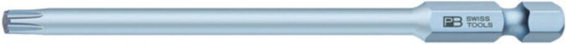 Klinge, für Torx lang, Schaft e 6,3, TX15, 95 mm Länge - Pb Swiss Tools