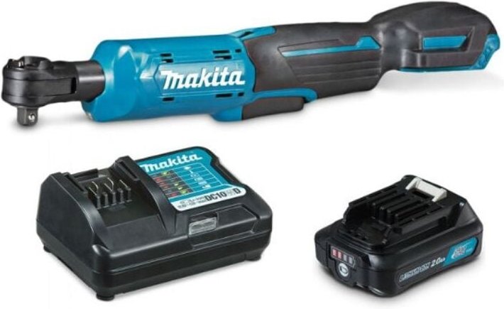 12 v Li-Ion 47,5 Nm Makita Ratschenschlüssel + 1 Akku - WR100DWA