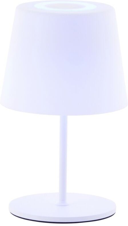 Solar-Außentischleuchte Cappo mit USB-Anschluss 2,5W weiß Tischleuchten - Brilliant