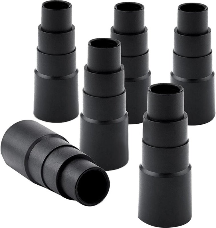 Staubsauger-Elektrowerkzeug-Adapter, 6-teiliger Schlauchadapter-Reduzierstück zur Staubabsaugung