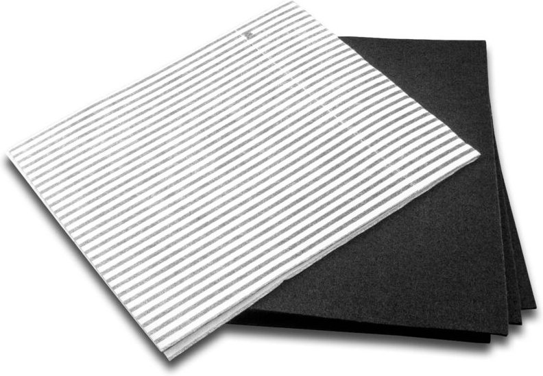 2x Filter kompatibel mit Smeg 60cm Dunstabzugshauben - 1x Aktivkohlefilter, 1x Fettfilter - Vhbw